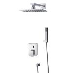 Single lever concealed shower mixer kit